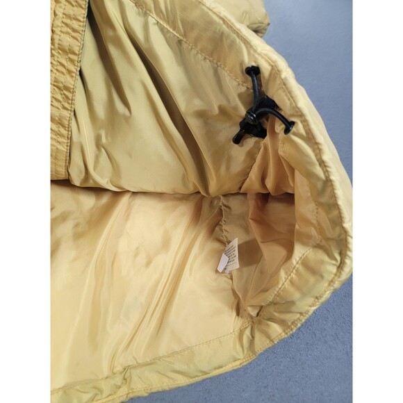 Alaskan Hard Gear Jacket Mens Medium Yellow Quilted Puffer Full Zip Outdoor Warm - Picture 7 of 13